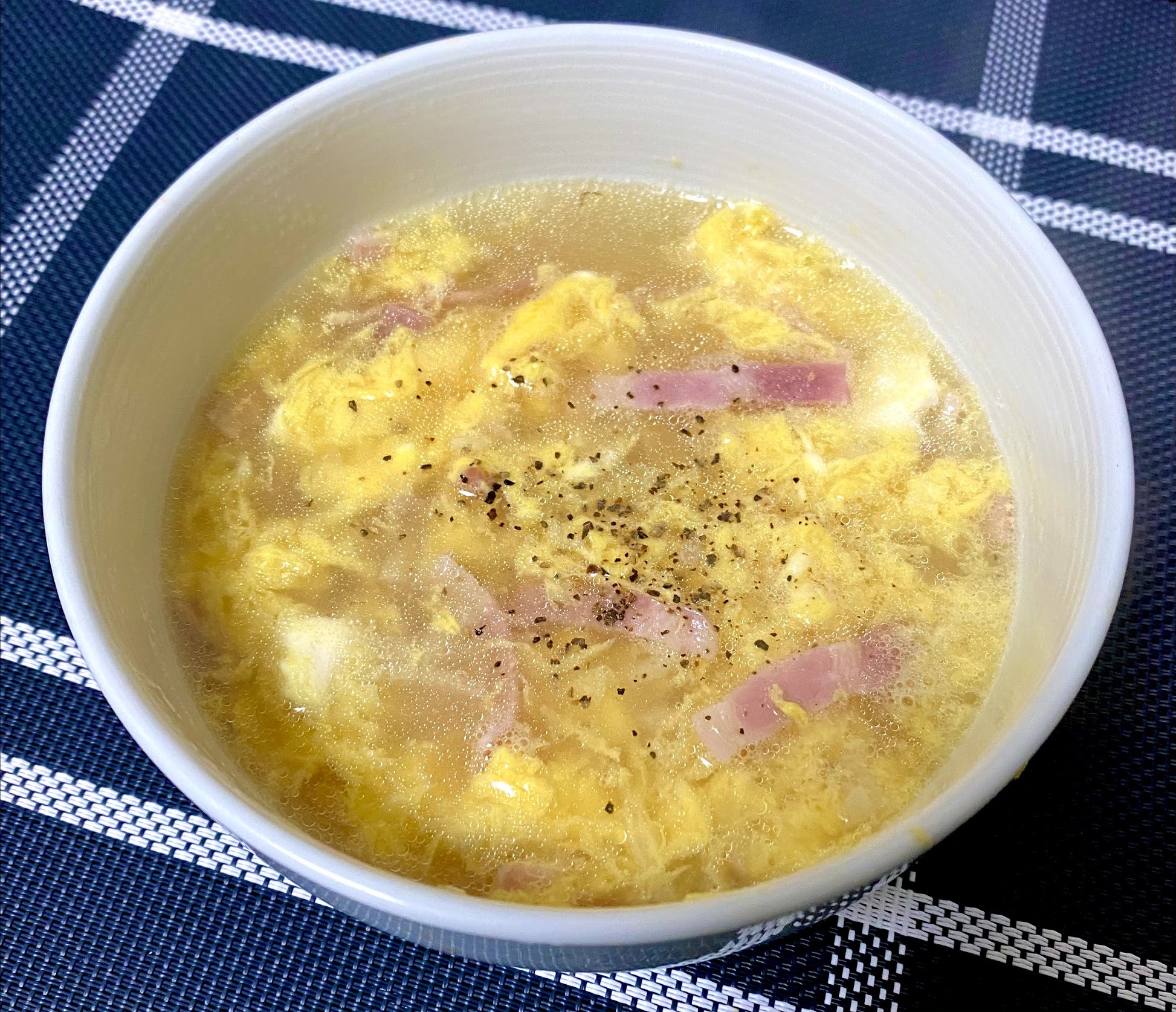 ニンニク玉子スープ